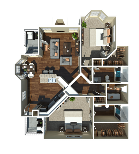 Zachary Parkside Apartments in Zachary, LA